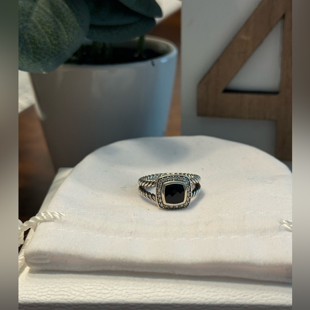David Yurman Black Onyx Ring